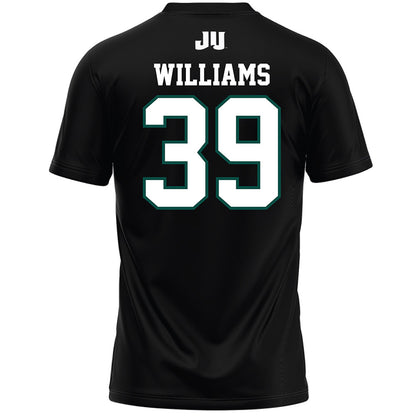Jacksonville - NCAA Men's Lacrosse : Owen Williams - Black Lacrosse Jersey
