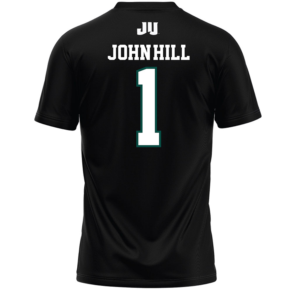Jacksonville - NCAA Men's Lacrosse : Daylin John-Hill - Black Lacrosse Jersey-1