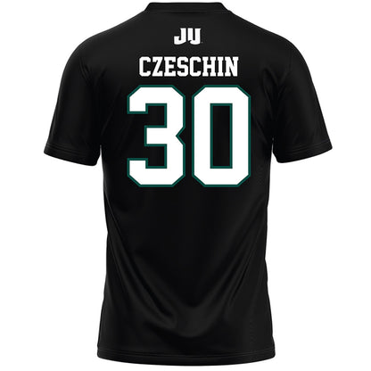 Jacksonville - NCAA Men's Lacrosse : Zane Czeschin - Black Lacrosse Jersey-1