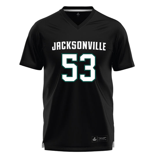 Jacksonville - NCAA Men's Lacrosse : Zach Ward - Black Lacrosse Jersey