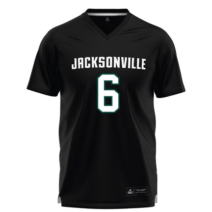 Jacksonville - NCAA Men's Lacrosse : Chris Darminio - Black Lacrosse Jersey-0