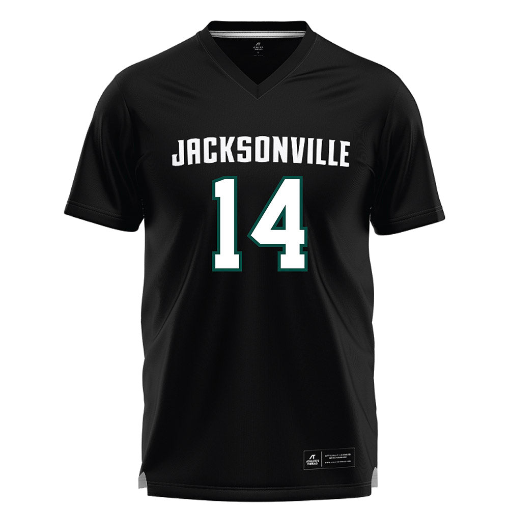 Jacksonville - NCAA Men's Lacrosse : Nicky Brown - Black Lacrosse Jersey-0