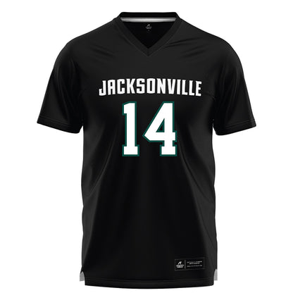 Jacksonville - NCAA Men's Lacrosse : Nicky Brown - Black Lacrosse Jersey-0