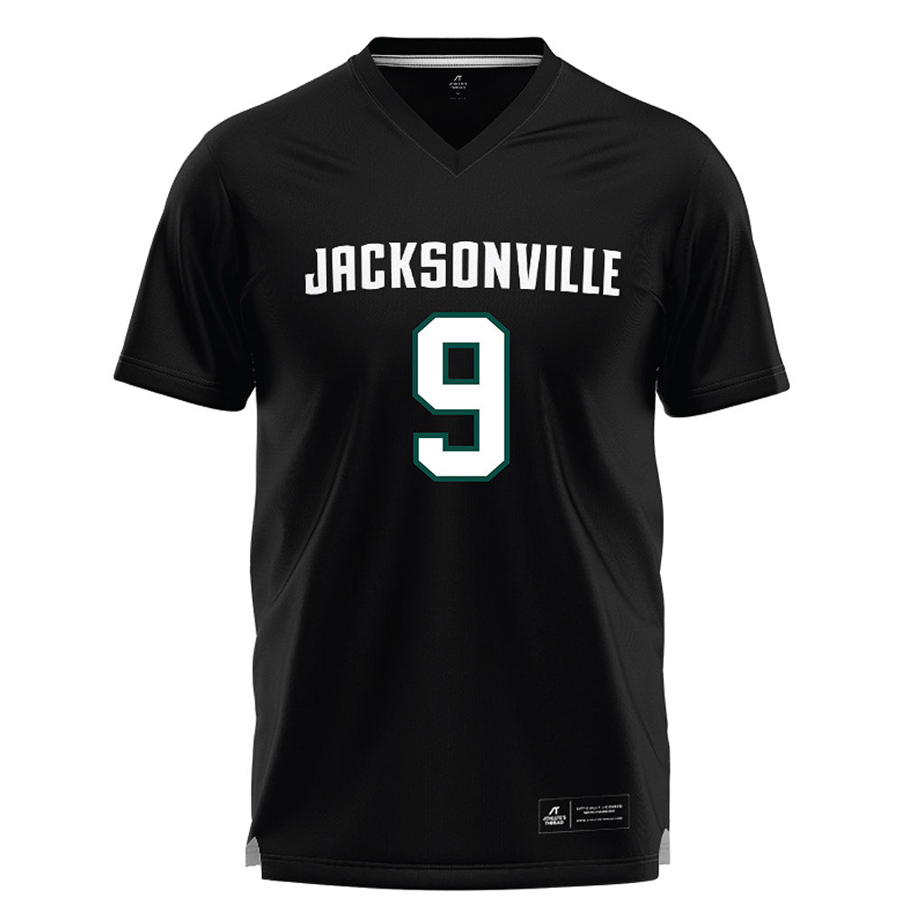 Jacksonville - NCAA Men's Lacrosse : Breyden Harrison - Black Lacrosse Jersey-0