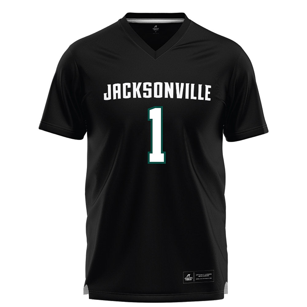 Jacksonville - NCAA Men's Lacrosse : Daylin John-Hill - Black Lacrosse Jersey-0