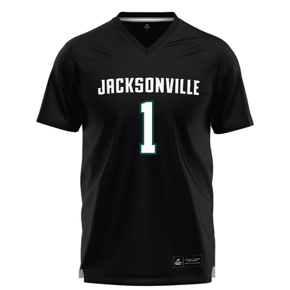 Jacksonville - NCAA Men's Lacrosse : Daylin John-Hill - Black Lacrosse Jersey-0
