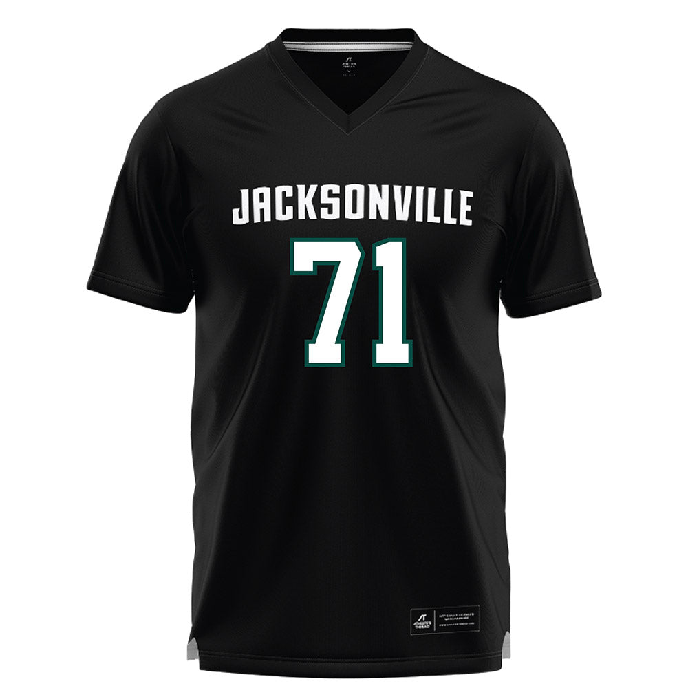 Jacksonville - NCAA Men's Lacrosse : Andrew Cowan - Black Lacrosse Jersey