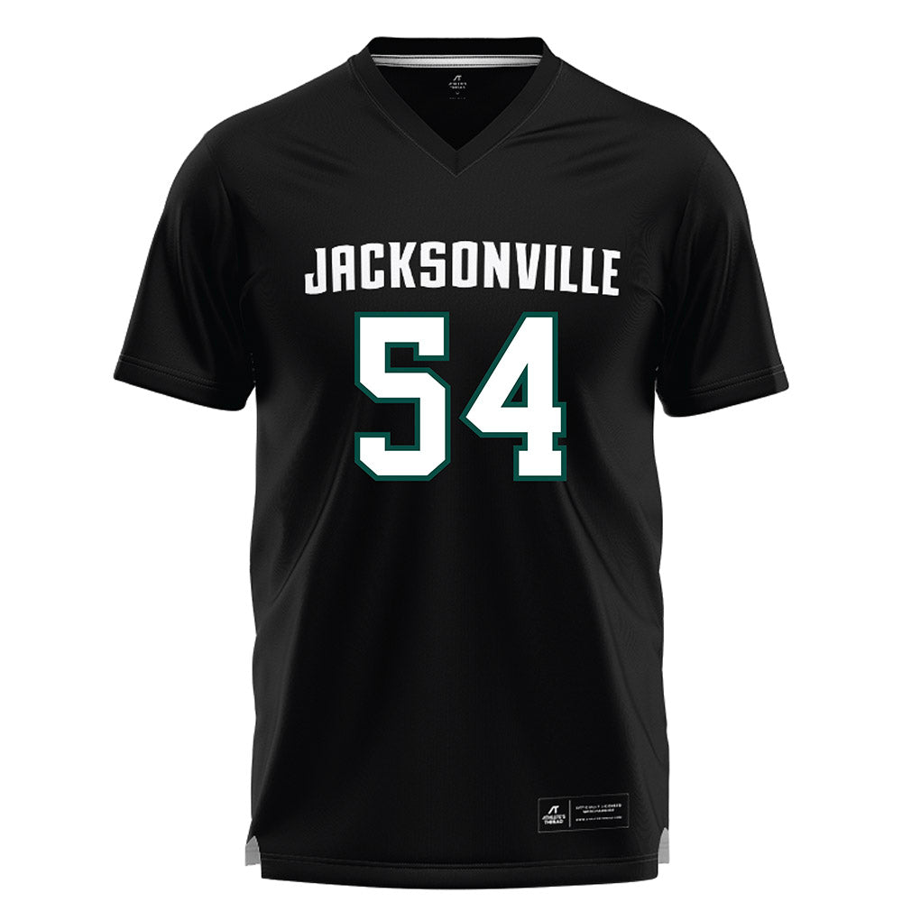 Jacksonville - NCAA Men's Lacrosse : Henry Fleckner - Black Lacrosse Jersey-0