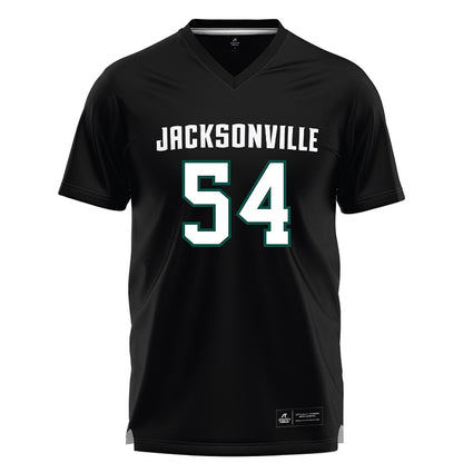 Jacksonville - NCAA Men's Lacrosse : Henry Fleckner - Black Lacrosse Jersey-0