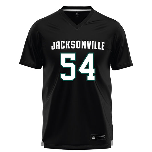 Jacksonville - NCAA Men's Lacrosse : Henry Fleckner - Black Lacrosse Jersey-0