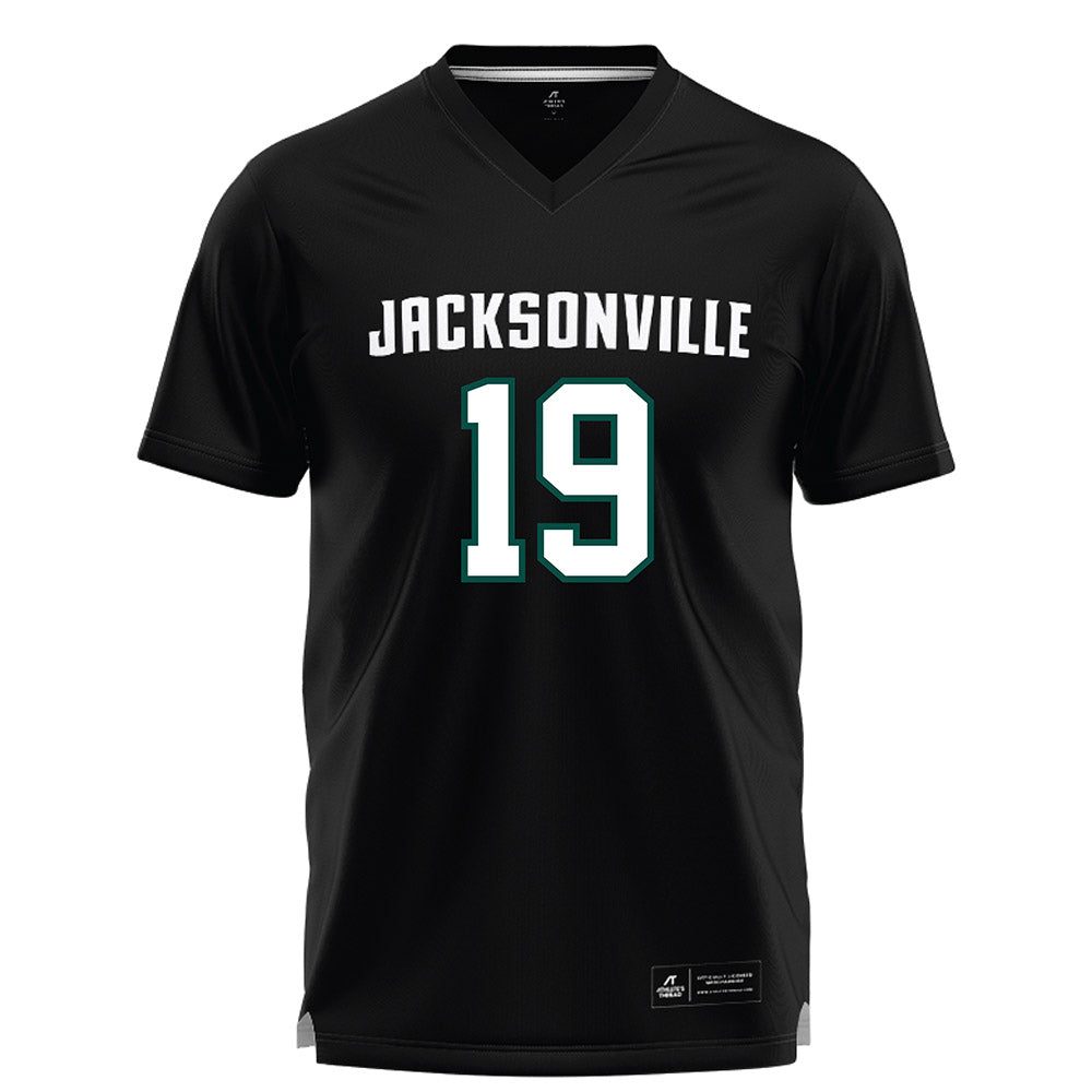 Jacksonville - NCAA Men's Lacrosse : Michael Clark - Black Lacrosse Jersey-0