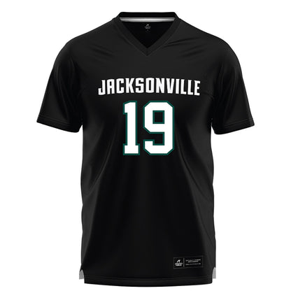 Jacksonville - NCAA Men's Lacrosse : Michael Clark - Black Lacrosse Jersey-0