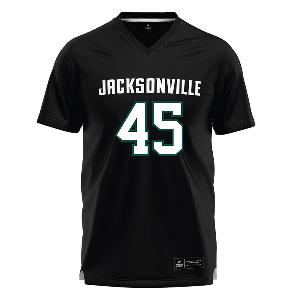 Jacksonville - NCAA Men's Lacrosse : Lucas Fraser - Black Lacrosse Jersey
