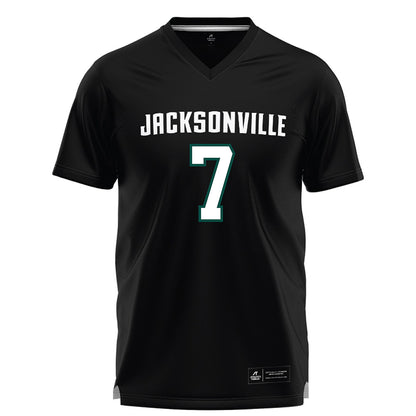 Jacksonville - NCAA Men's Lacrosse : Gavin Osteen - Black Lacrosse Jersey-0