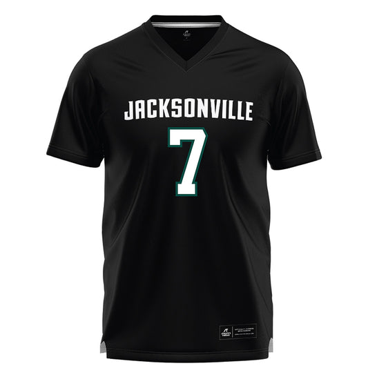 Jacksonville - NCAA Men's Lacrosse : Gavin Osteen - Black Lacrosse Jersey-0