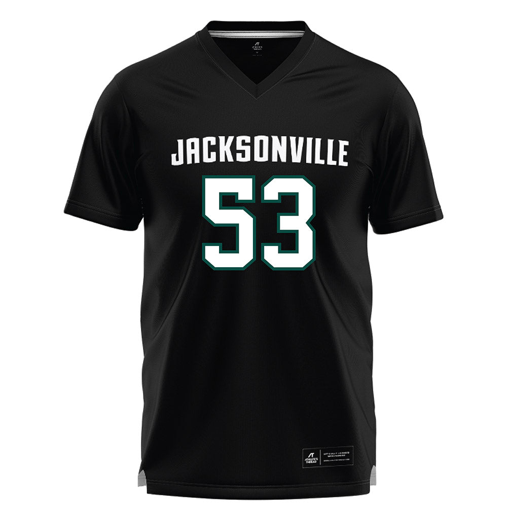Jacksonville - NCAA Men's Lacrosse : Zach Ward - Black Lacrosse Jersey