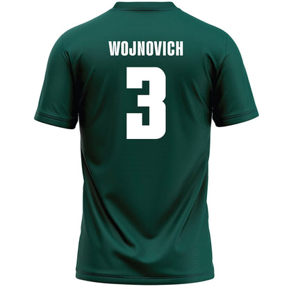 Jacksonville - NCAA Men's Lacrosse : Bryce Wojnovich - Green Lacrosse Jersey-1
