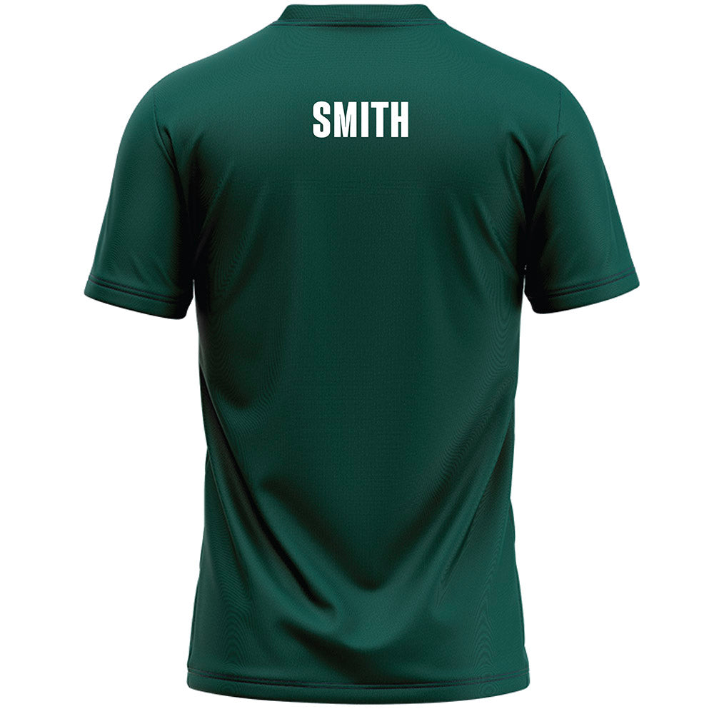Jacksonville - NCAA Men's Lacrosse : Ford Smith - Green Lacrosse Jersey-1
