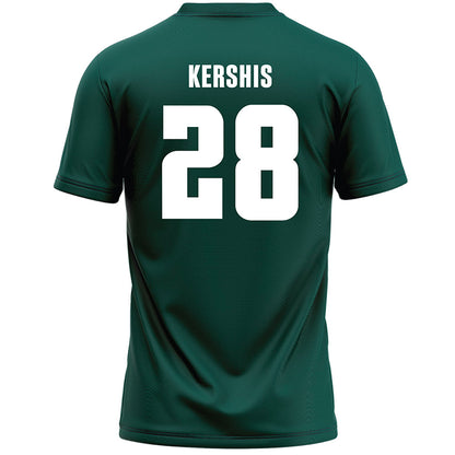 Jacksonville - NCAA Men's Lacrosse : Alex Kershis - Green Lacrosse Jersey-1