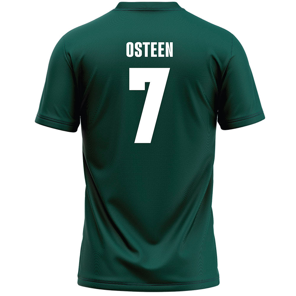 Jacksonville - NCAA Men's Lacrosse : Gavin Osteen - Green Lacrosse Jersey-1