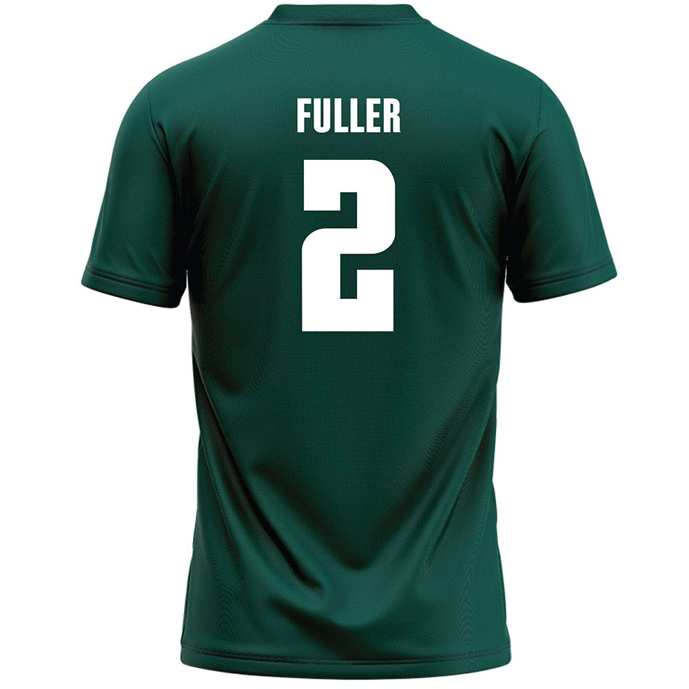 Jacksonville - NCAA Men's Lacrosse : Quinn Fuller - Green Lacrosse Jersey