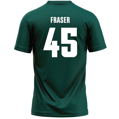 Jacksonville - NCAA Men's Lacrosse : Lucas Fraser - Green Lacrosse Jersey