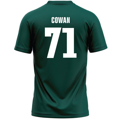 Jacksonville - NCAA Men's Lacrosse : Andrew Cowan - Green Lacrosse Jersey