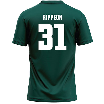 Jacksonville - NCAA Men's Lacrosse : Drew Rippeon - Green Lacrosse Jersey