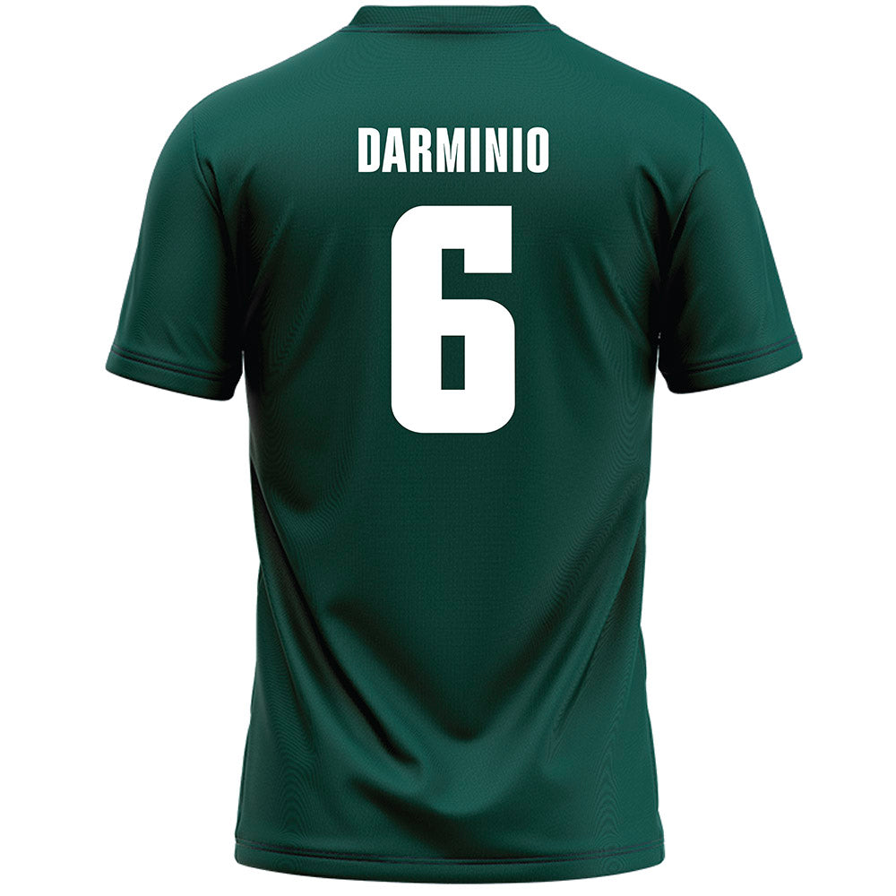 Jacksonville - NCAA Men's Lacrosse : Chris Darminio - Green Lacrosse Jersey-1