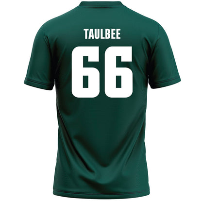 Jacksonville - NCAA Men's Lacrosse : Cal Taulbee - Green Lacrosse Jersey