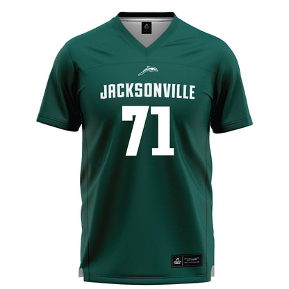 Jacksonville - NCAA Men's Lacrosse : Andrew Cowan - Green Lacrosse Jersey