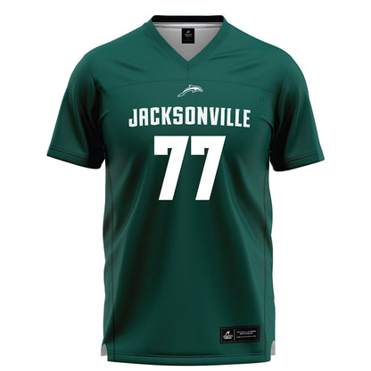 Jacksonville - NCAA Men's Lacrosse : Keller Holmes - Green Lacrosse Jersey