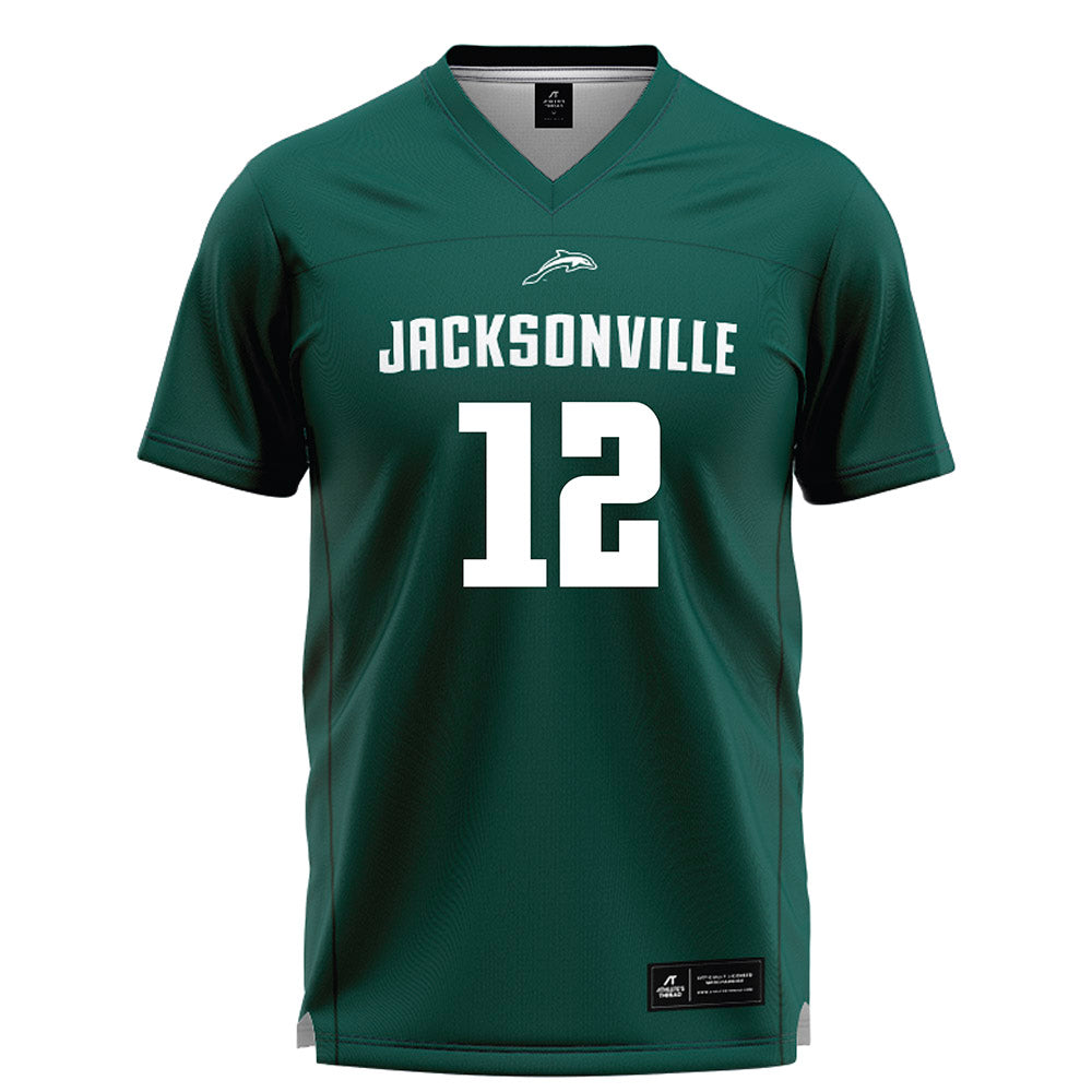 Jacksonville - NCAA Men's Lacrosse : Parker Addison - Green Lacrosse Jersey-0