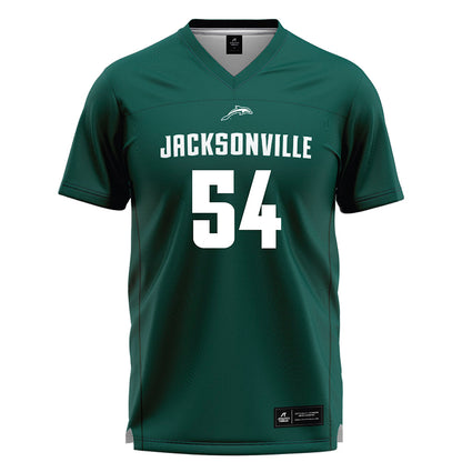 Jacksonville - NCAA Men's Lacrosse : Henry Fleckner - Green Lacrosse Jersey-0