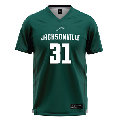 Jacksonville - NCAA Men's Lacrosse : Drew Rippeon - Green Lacrosse Jersey
