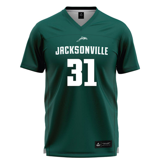 Jacksonville - NCAA Men's Lacrosse : Drew Rippeon - Green Lacrosse Jersey