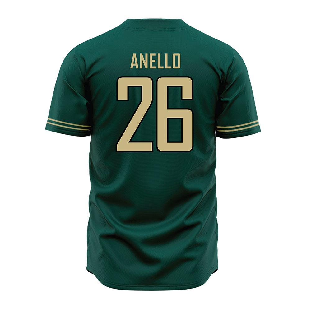 Jacksonville - NCAA Baseball : Nick Anello - Green Jersey-1