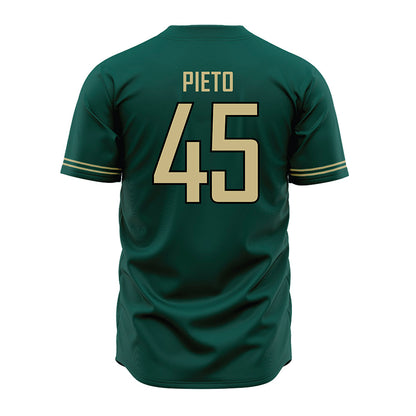 Jacksonville - NCAA Baseball : Dominic Pieto - Green Jersey-1