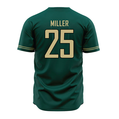 Jacksonville - NCAA Baseball : Jacob Miller - Green Jersey