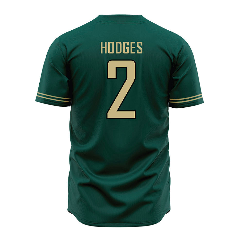 Jacksonville - NCAA Baseball : Clayton Hodges - Green Jersey