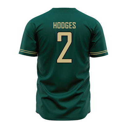 Jacksonville - NCAA Baseball : Clayton Hodges - Green Jersey