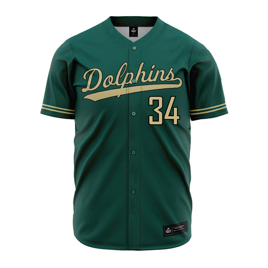 Jacksonville - NCAA Baseball : Brodie Scott - Green Jersey-0