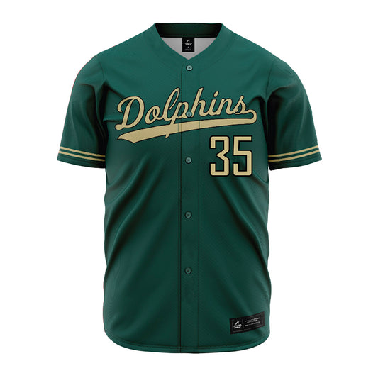 Jacksonville - NCAA Baseball : Kyle Powers - Green Jersey