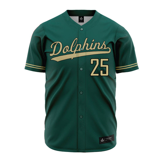 Jacksonville - NCAA Baseball : Jacob Miller - Green Jersey