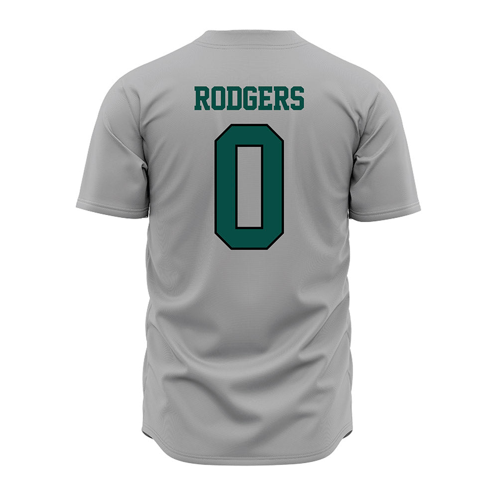 Jacksonville - NCAA Baseball : Hunter Rodgers - Grey Jersey-1