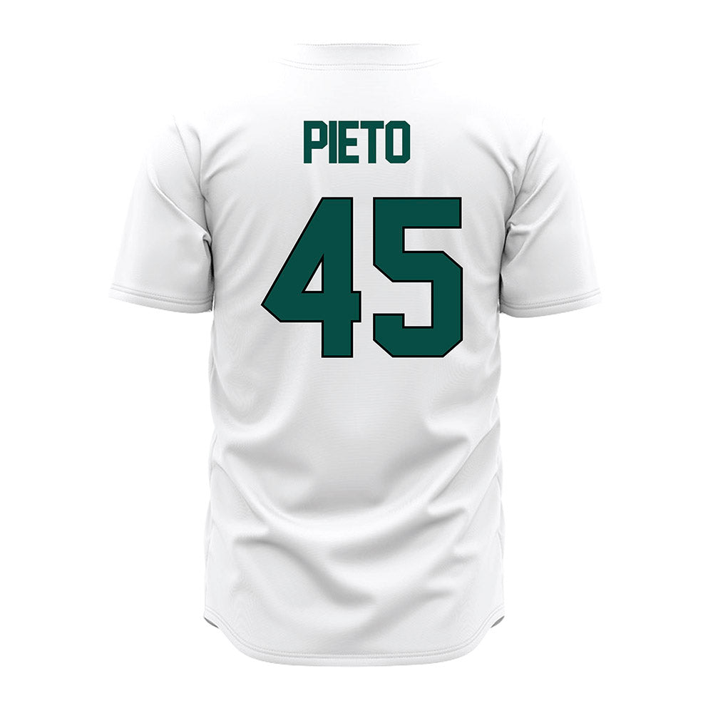 Jacksonville - NCAA Baseball : Dominic Pieto - White Jersey-1