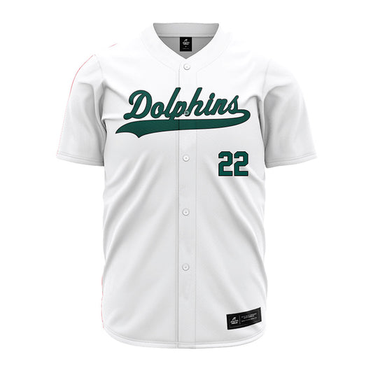 Jacksonville - NCAA Baseball : Blake Edmonds - White Jersey-0