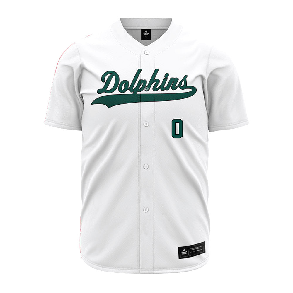 Jacksonville - NCAA Baseball : Hunter Rodgers - White Jersey-0