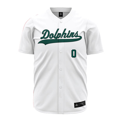 Jacksonville - NCAA Baseball : Hunter Rodgers - White Jersey-0