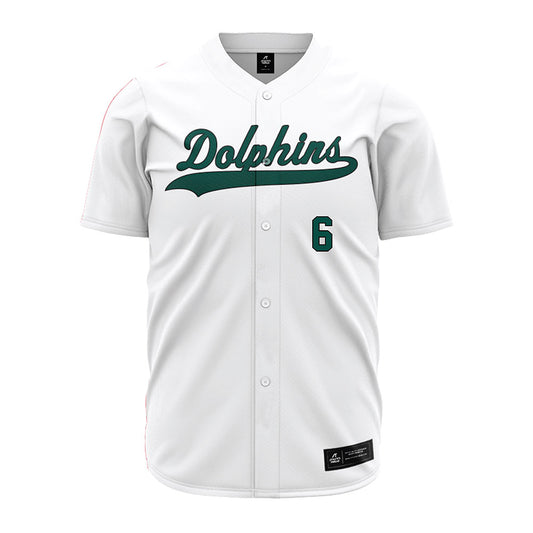 Jacksonville - NCAA Baseball : Cade Walter - White Jersey